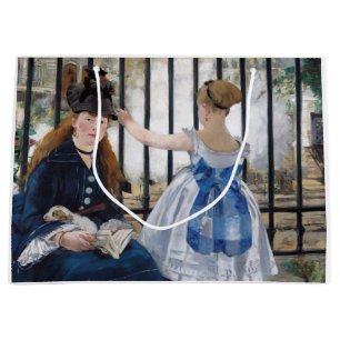 Grand Sac Cadeau Edouard Manet - Le Chemin De Fer