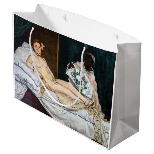 Grand Sac Cadeau Edouard Manet - Olympia (Dos Angle)