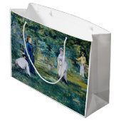 Grand Sac Cadeau Edouard Manet - Un jeu de Croquet (Dos Angle)