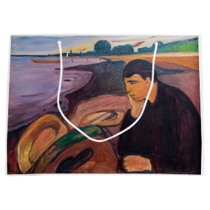 Grand Sac Cadeau Edvard Munch - Melancholy 1894