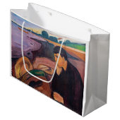 Grand Sac Cadeau Edvard Munch - Melancholy 1894 (Devant Angle)