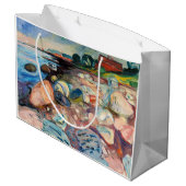 Grand Sac Cadeau Edvard Munch - Rive avec Maison Rouge (Dos Angle)