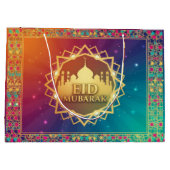 Grand Sac Cadeau Eid Coloré (Dos)