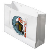 Grand Sac Cadeau Eid moubarak (Devant Angle)