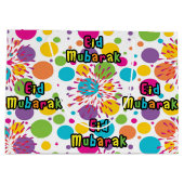 Grand Sac Cadeau Eid Mubarak (Dos)