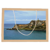 Grand Sac Cadeau El Morro Guarding San Juan Bay Entrée Custom (Dos)