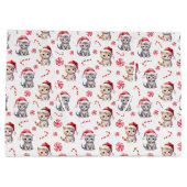 Grand Sac Cadeau Élégant Cute Kitty Sweet Candy Noël (Dos)