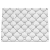 Grand Sac Cadeau Élégant diamant blanc (Devant)