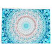 Grand Sac Cadeau Elégant Sky Blue Crystal Anniversaire (Dos)