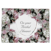 Grand Sac Cadeau Élégante Baby Shower Catholique (Dos)