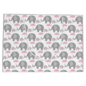 Grand sac cadeau - Eléphants Mère & Bébé (Dos)