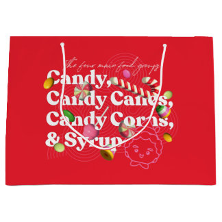 Grand Sac Cadeau Elf the Movie | Les Quatre Principaux Groupes Alim