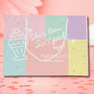 Grand Sac Cadeau Elle a été ramassée ! Fête de douche de mariage de
