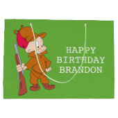 Grand Sac Cadeau ELMER FUDD™ | Avec Un Arme À Arme (Dos)