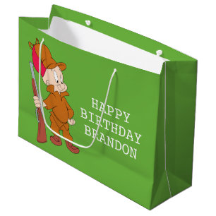 Grand Sac Cadeau ELMER FUDD™ Avec Un Arme À Arme