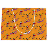 Grand Sac Cadeau Elmo | Motif Halloween Boo (Dos)
