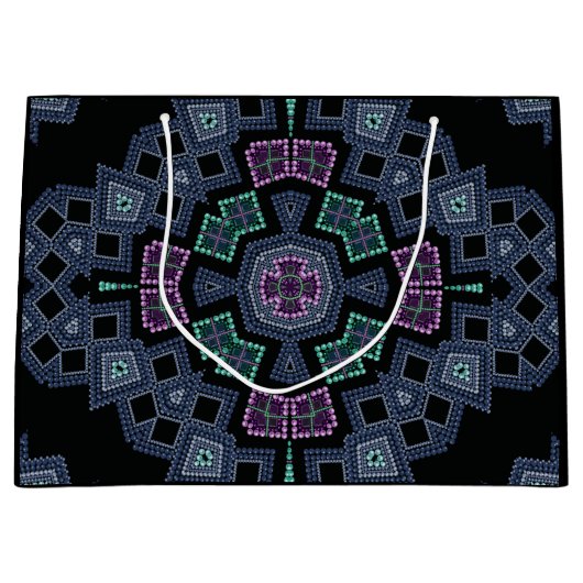 Grand Sac Cadeau Embroidered beads (Devant)