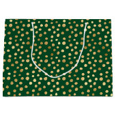 Grand Sac Cadeau Emerald and Gold Safari Series Design 11 (Devant)