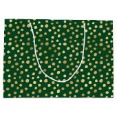Grand Sac Cadeau Emerald and Gold Safari Series Design 11 (Dos)