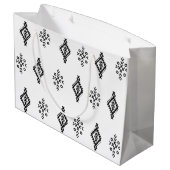 Grand Sac Cadeau émerveiller (Dos Angle)