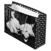 grand sac cadeau en bas (Devant Angle)