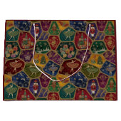 Grand Sac Cadeau Enchanted Nutcracker Ballet Christmas (Devant)