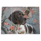 Grand Sac Cadeau English Pointer  (Devant)