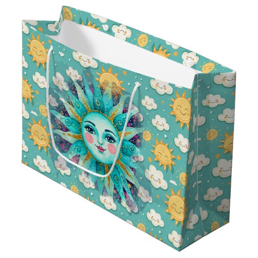 Grand Sac Cadeau Ensoleillement (Devant Angle)