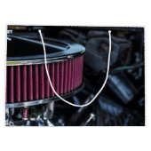 Grand Sac Cadeau Entrée d'air Chrome (Dos)