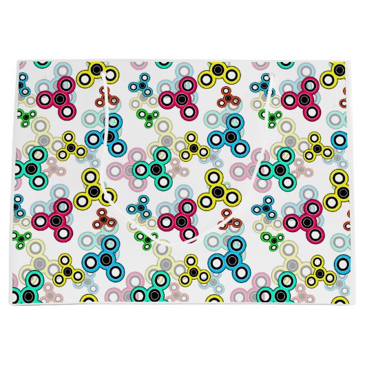 Grand Sac Cadeau Épouses multicolores (Devant)