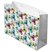 Grand Sac Cadeau Épouses multicolores (Dos Angle)