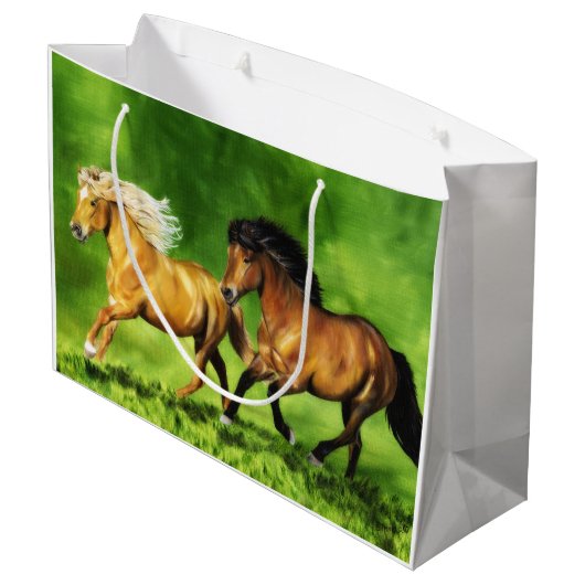 Grand Sac Cadeau Équipe de rêve (Dos Angle)
