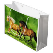 Grand Sac Cadeau Équipe de rêve (Devant Angle)