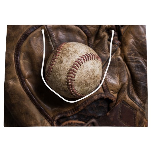 Grand Sac Cadeau Équipement de base-ball (Devant)