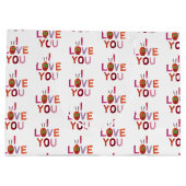 Grand Sac Cadeau Eric Carle | Caterpillar I Love You (Dos)