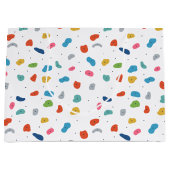 Grand Sac Cadeau Escalade Roche Cute Kids Colorée (Devant)