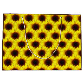 Grand Sac Cadeau Étalez le Tournesol Shunshine (Dos)