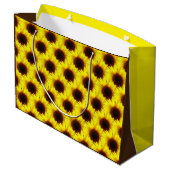 Grand Sac Cadeau Étalez le Tournesol Shunshine (Dos Angle)