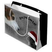 Grand Sac Cadeau Êtes-vous Père Noël ? (Dos Angle)