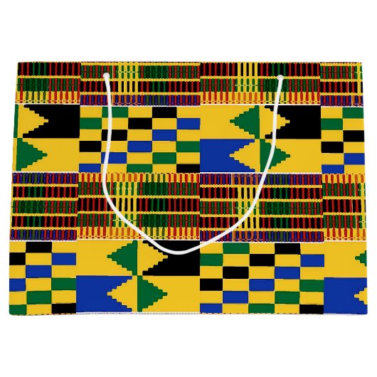 Grand Sac Cadeau Ethnique (Devant)