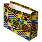 Grand Sac Cadeau Ethnique (Devant Angle)