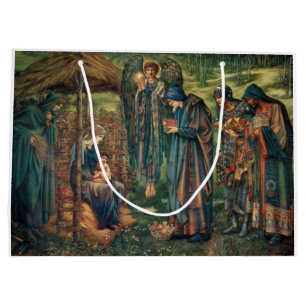 Grand Sac Cadeau Étoile de Bethléem (par Edward Burne-Jones)