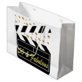 GRAND SAC CADEAU ÉTOILE DE FILM DE 50 ANS (Devant Angle)