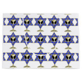 Grand Sac Cadeau Étoile juive     (Devant)