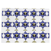 Grand Sac Cadeau Étoile juive     (Dos)