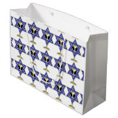 Grand Sac Cadeau Étoile juive     (Dos Angle)