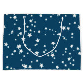 Grand Sac Cadeau Étoiles (Devant)