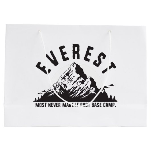 Grand Sac Cadeau Everest (Dos)