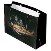 Grand Sac Cadeau Expérience de mort imminente d'un homme et esprits (Dos Angle)