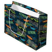 Grand Sac Cadeau Extreme Tokyo Street Racing Pattern (Devant Angle)
